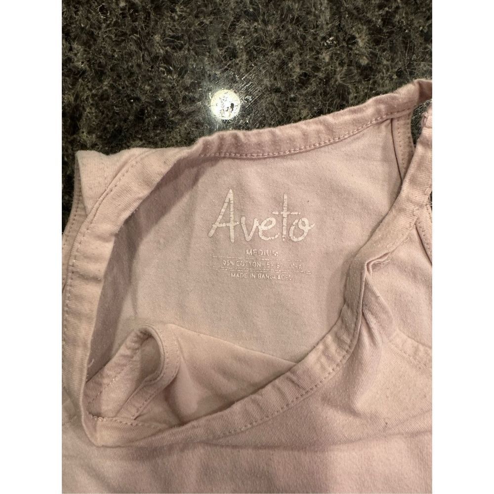 Pale Pink Medium Razor Back T-Shirt